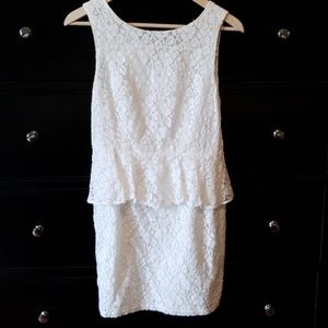 Ivory Lace Dress Size M